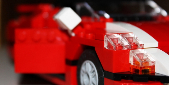 Lego Sport Car 5867 Lights